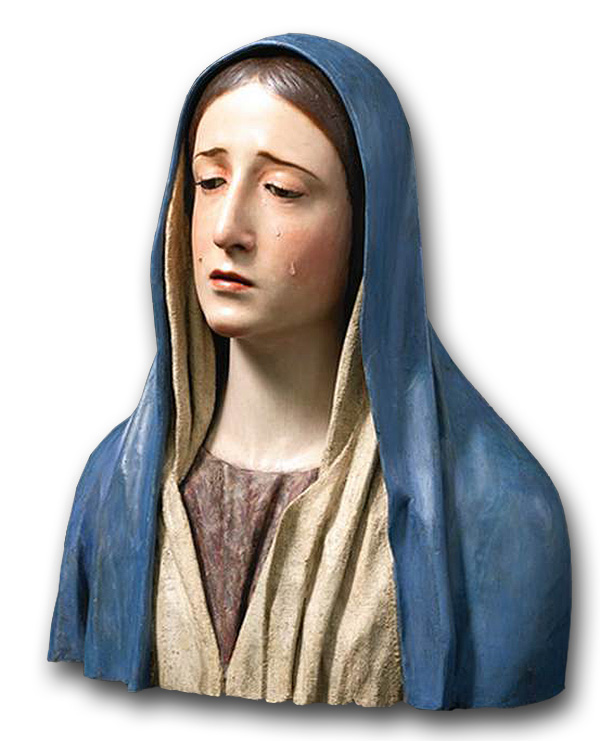 the virgin of solitude By Pedro de Mena